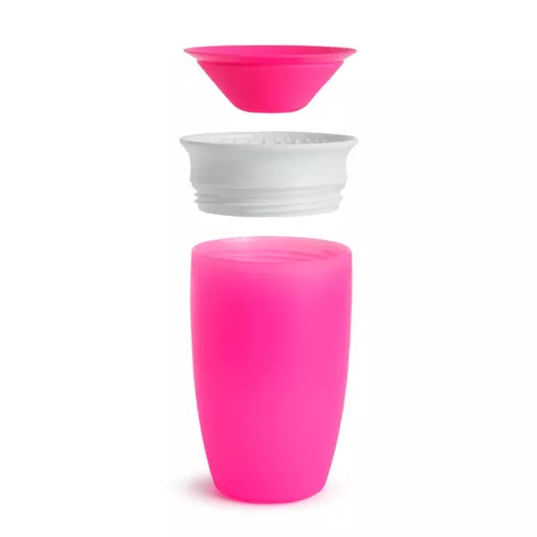 Set 2 cani Miracle 360 Munchkin, Anti-varsare, 296ml - imagine 2
