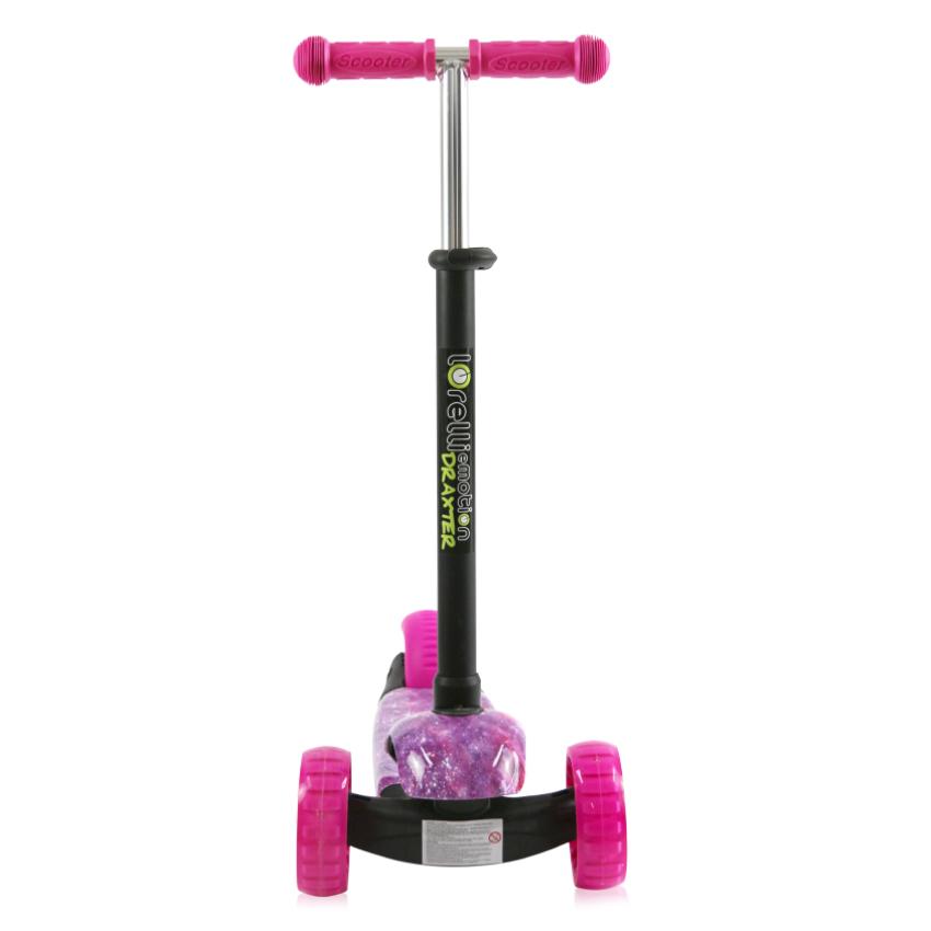 Trotineta Lorelli Draxter Pink Galaxy cu LED - imagine 3