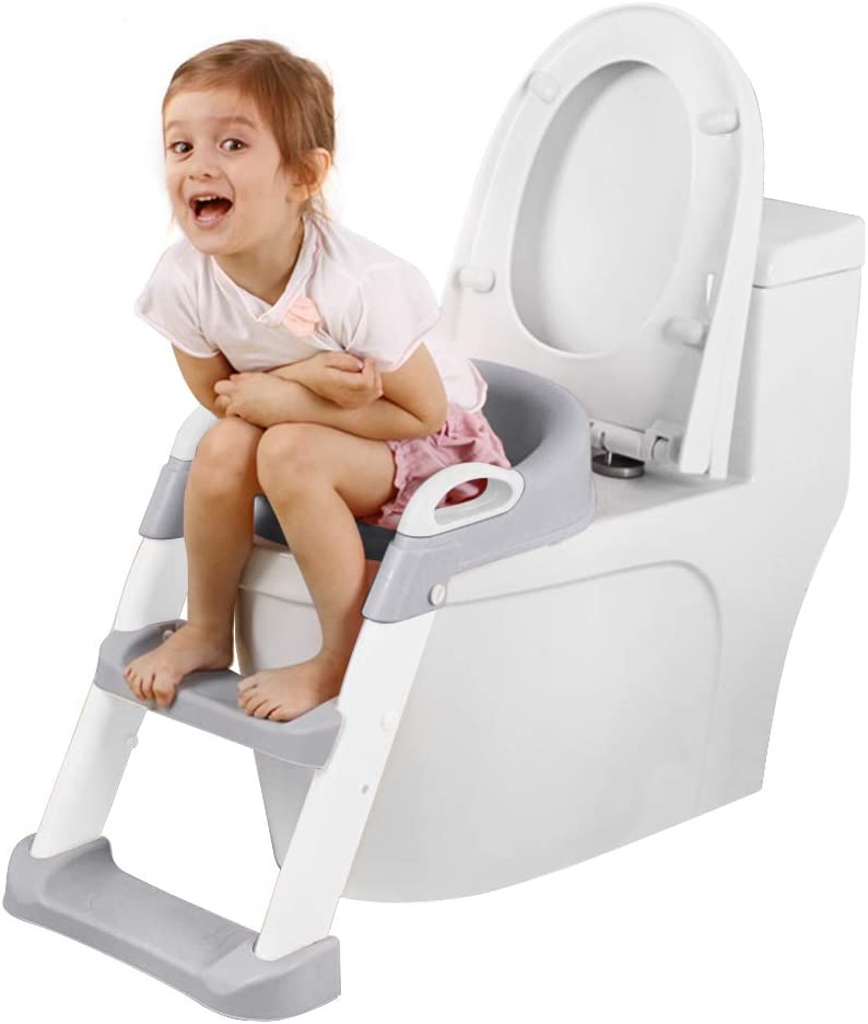 Reductor Toaleta Little Mom Grow Up Grey, Pliabil - imagine 12