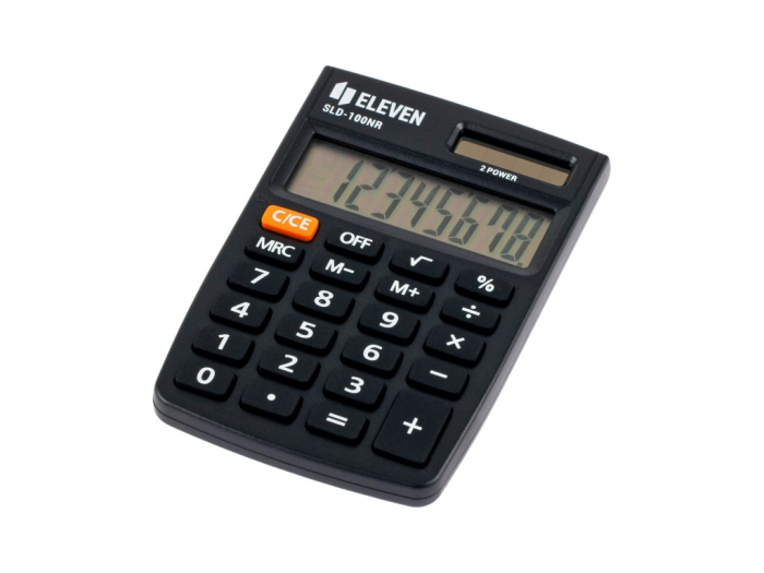 Calculator Eleven 8 Digiti, Solar, 5 Ani Garantie