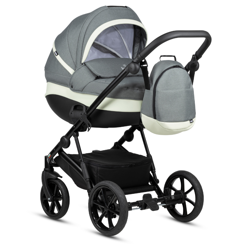 Carucior Buba Zaza2 2-in-1 cu Suspensii Mint - imagine 3