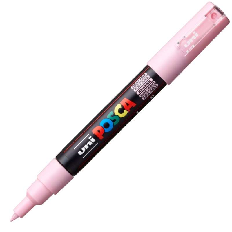 Marker Posca PC-1M 0.7mm Roz Deschis | Pentru Detalii