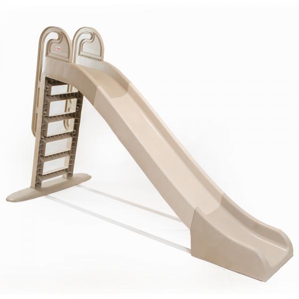 Tobogan Mykids 243 cm, Beige Brown, Rezistent UV - imagine 3