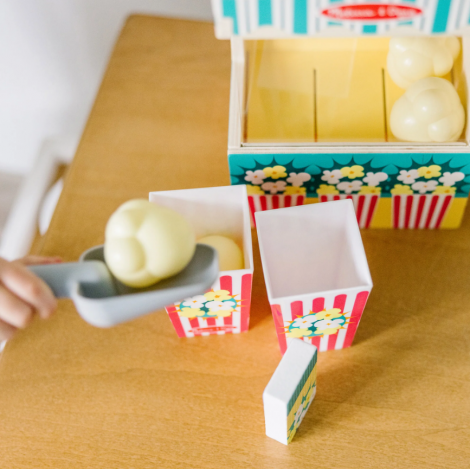 Chiosc Popcorn Melissa & Doug - Jucărie Lemn 3+ - imagine 4
