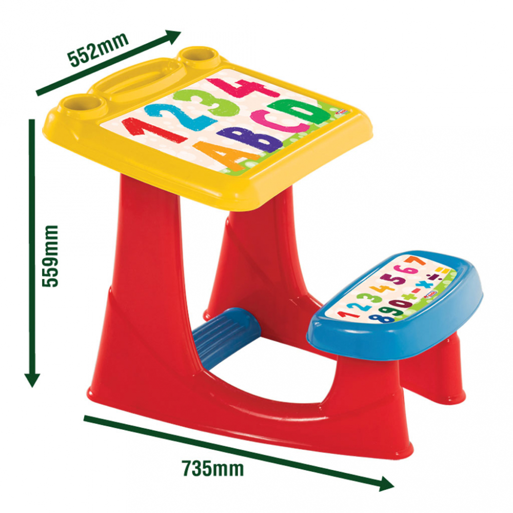 Masuta Pupitru Dede Study Desk, pentru Desen si Lectii - imagine 2