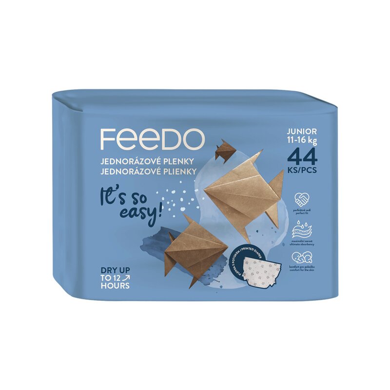 Feedo Junior 44 Scutece - Protecție 12h