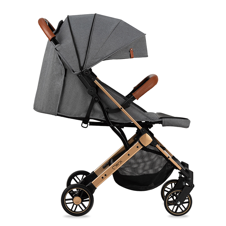 Carucior Sport Estelle Momi Gold Grey - imagine 4