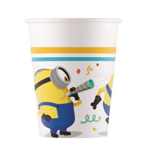 Pahare Minions Petrecere Procos - Set 8 Buc