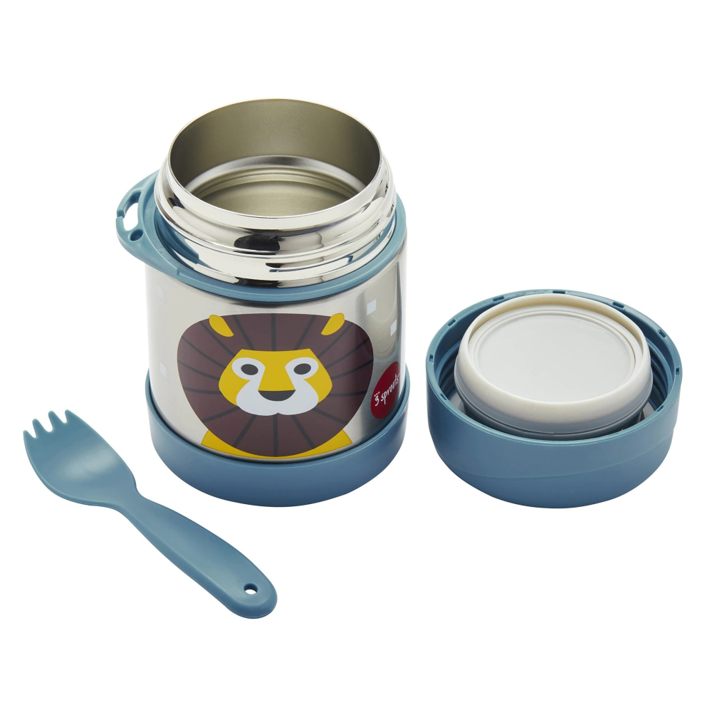 Cutie Alimentara Termos Inox 3 Sprouts Leu - imagine 4