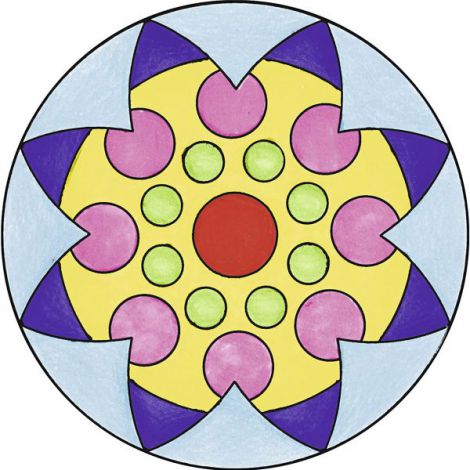 Set Mini Mandala Ravensburger | Creatie Geometrica - imagine 2