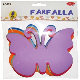 Set 8 Fluturi Spuma Daco | Decoratiuni DiY