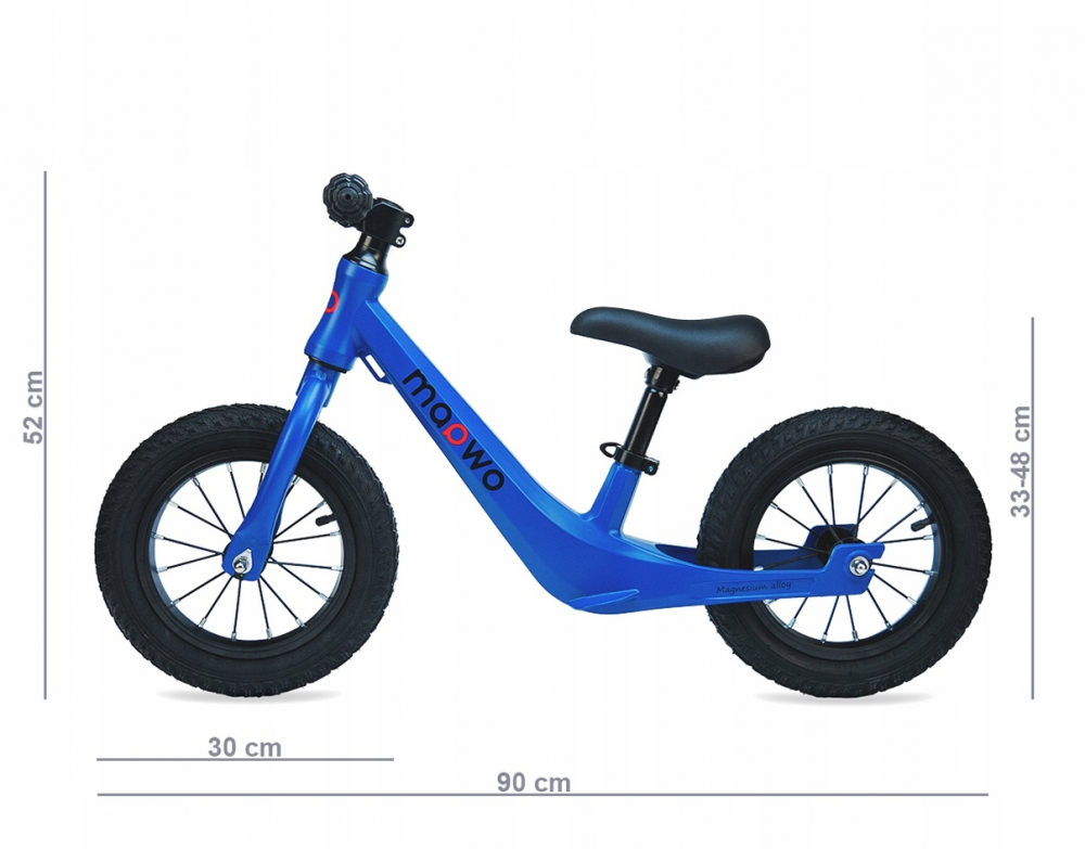Bicicleta fara pedale Maawo 12" - Elegans - imagine 3