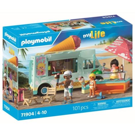Playmobil Stand Inghetata si Surf Shop - Joc Creativ - imagine 2