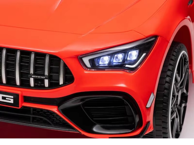 Masinuta Mercedes CLA45 Electrica Premium Red - imagine 8