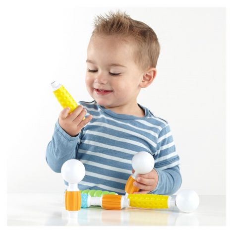 Grippies Builders 20 piese - Set magnetic Guidecraft - imagine 3