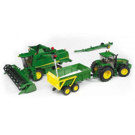 Bruder Combina John Deere T670i Jucărie - imagine 13