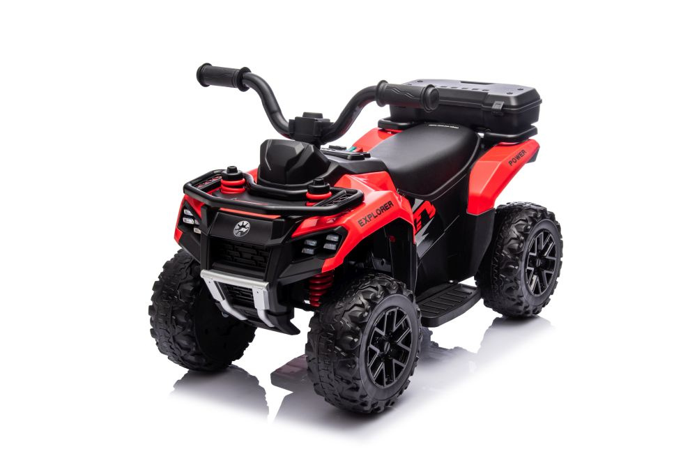 ATV Electric Leantoys GTS1155 Red Copii - imagine 2