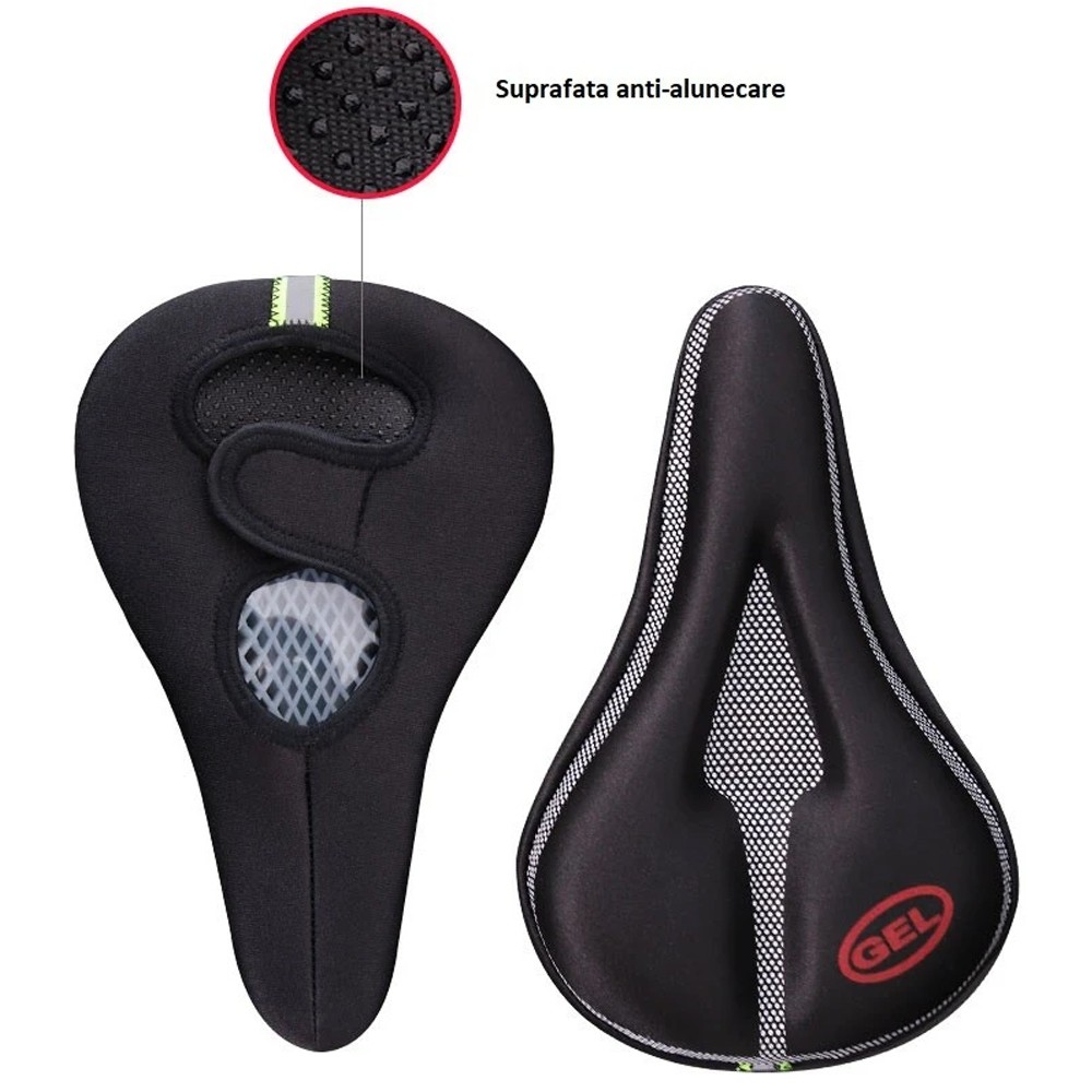 Procart Husă Scaun Bicicletă Ergonomică cu Gel - imagine 3