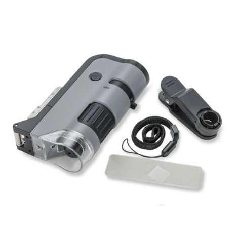 Carson MicroFlip - Microscop Portabil 100-250x cu LED - imagine 4