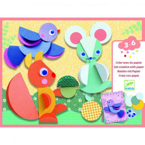 Djeco Cercuri si Cerculete - Atelier Creativ 3-6 Ani
