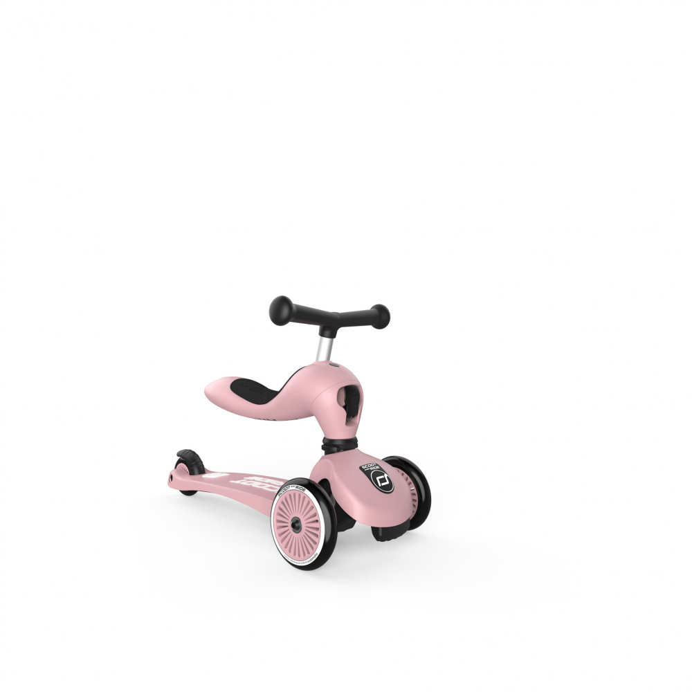 Trotineta Scoot & Ride HighwayKick 1 Rose, 2 în 1 - imagine 3