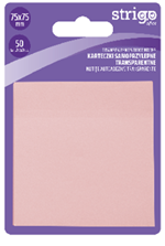 Notite Adezive Strigo 75A Roz, 50 File