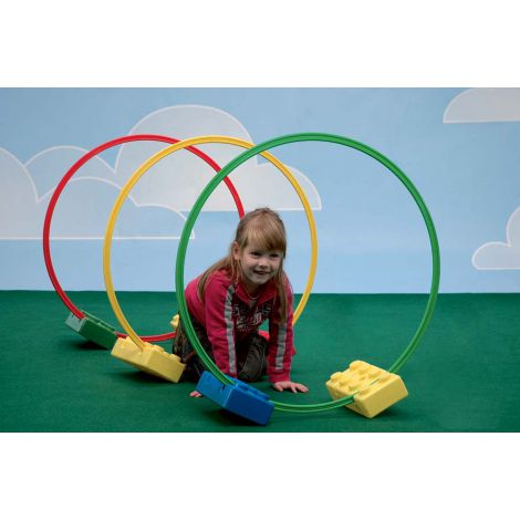 Tunel de motricitate Hoops Active Play