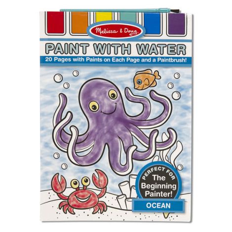 Set Pictură cu Apa Melissa & Doug, 20 Pagini