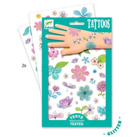 Tatuaje Djeco Flori | Non-toxice și Sigure