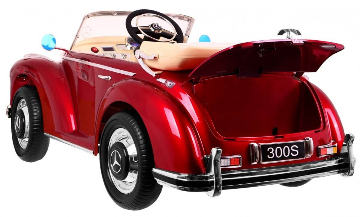 Masinuta Electrica Mercedes Benz 300S Visiniu - imagine 2