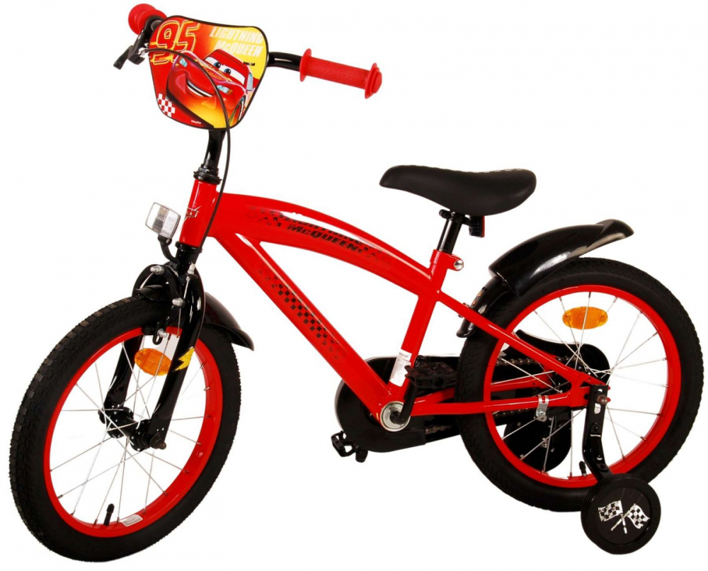 Bicicleta EL Disney Cars 16 inch cu Roti Gonflabile