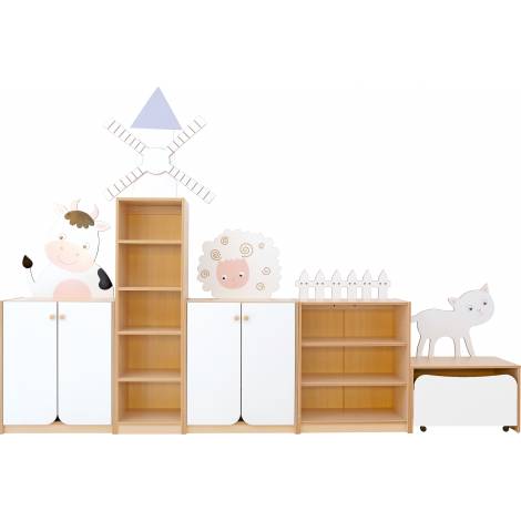 Set Mobilier Grădiniță Ferma Moje Bambino