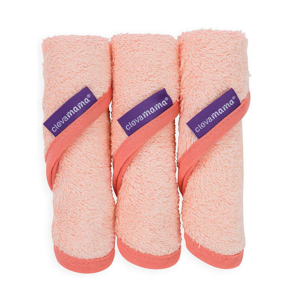 Set 3 prosoape Clevamama din bambus anti-bacterian - imagine 4