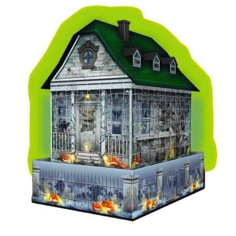 Puzzle Casa Bantuita 3D LED Ravensburger - imagine 3