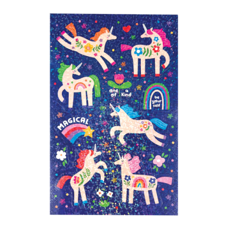 Ooly Abtibilduri Unicorns Holografice - imagine 3