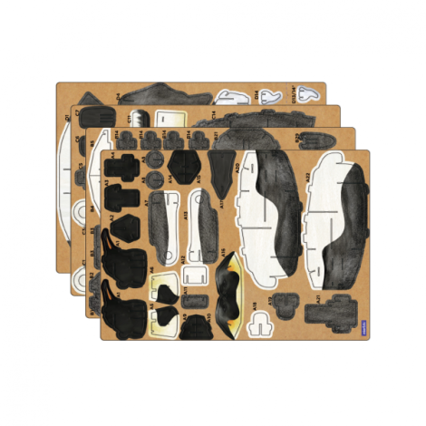 Puzzle 3D Pinguin Imperial Deluxe | Mieredu - imagine 7