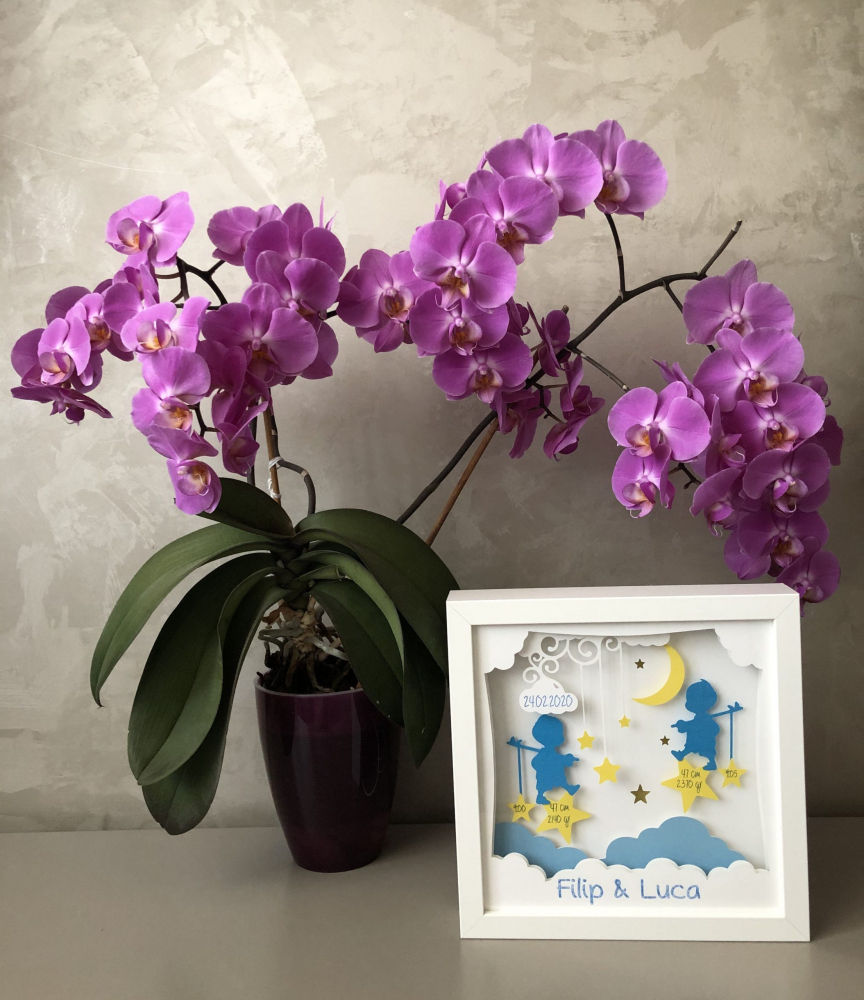 Tablou Luminos Frati 001 | Noorhandmadeatelier - imagine 3