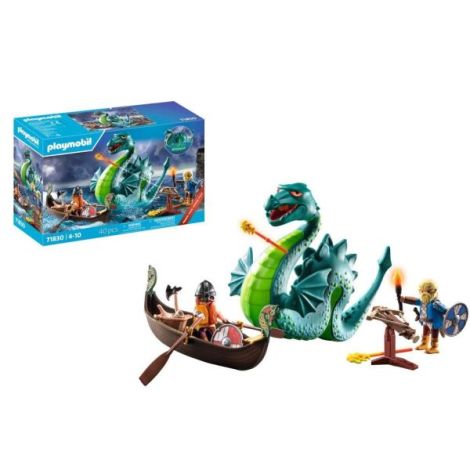 Playmobil Viking cu Monstru Marin - Aventură Epică