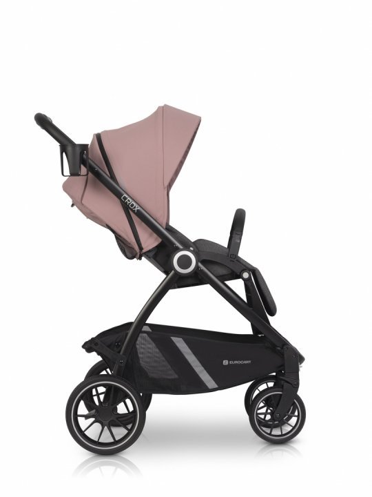 Carucior 2in1 Euro-Cart Crox Reversibil Rose - imagine 2