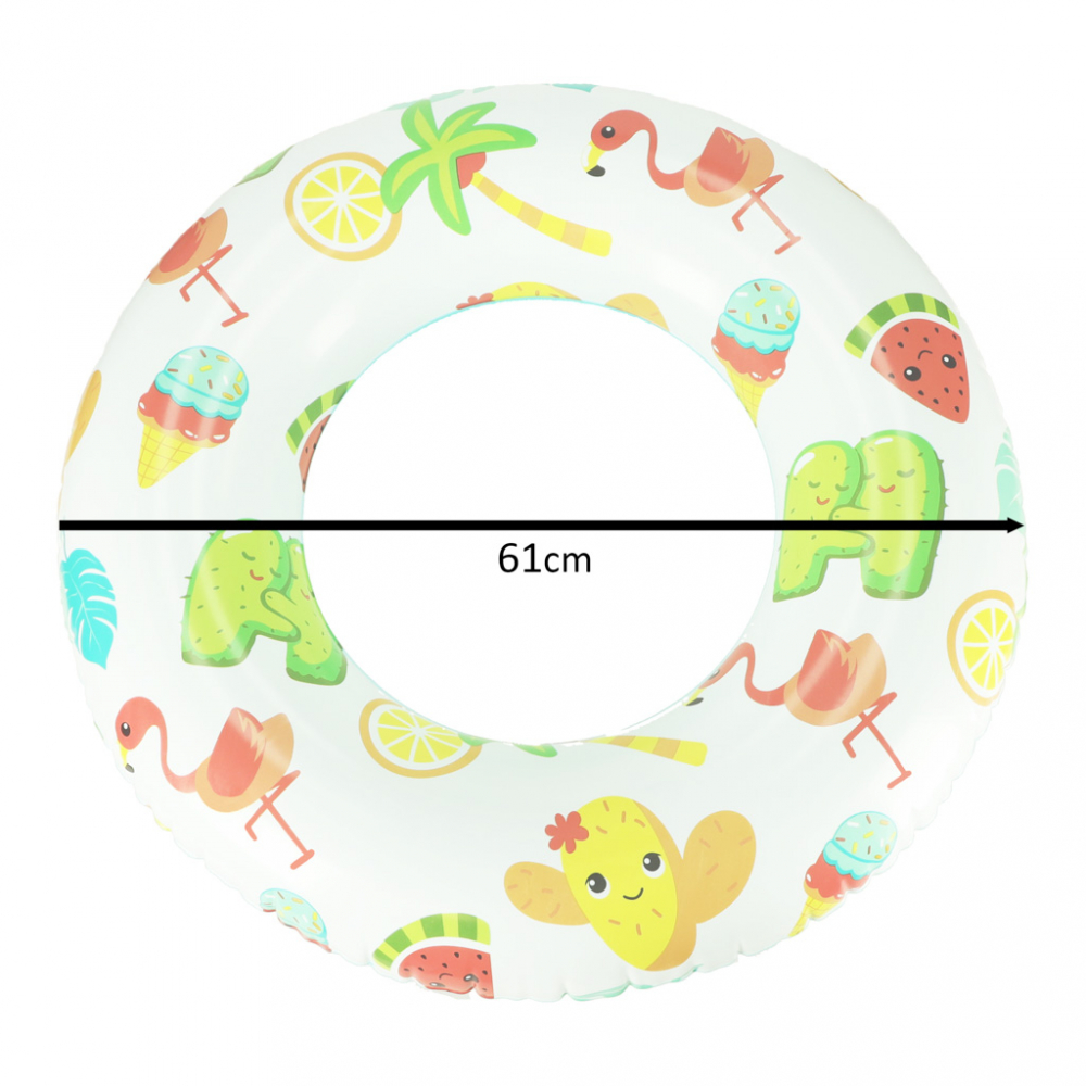Colac Gonflabil Copii Bestway Flamingo 61 cm - imagine 6