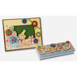 Set 11 Flori Fetru Funny Folia Paper - imagine 3
