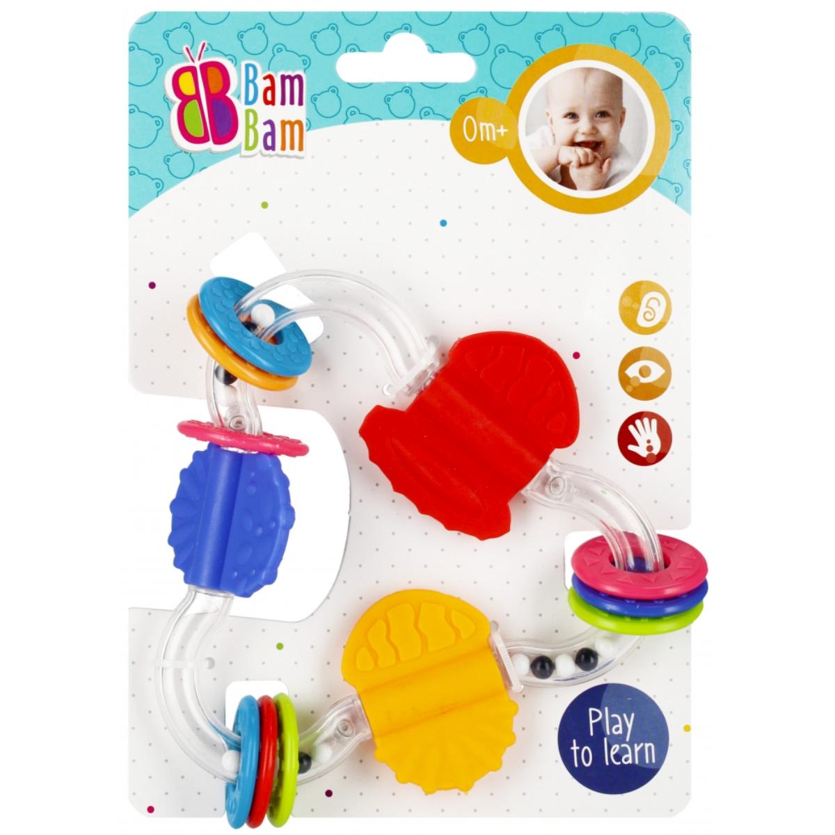 Zornaitoare Triunghi BamBam pentru Dezvoltare Senzorială