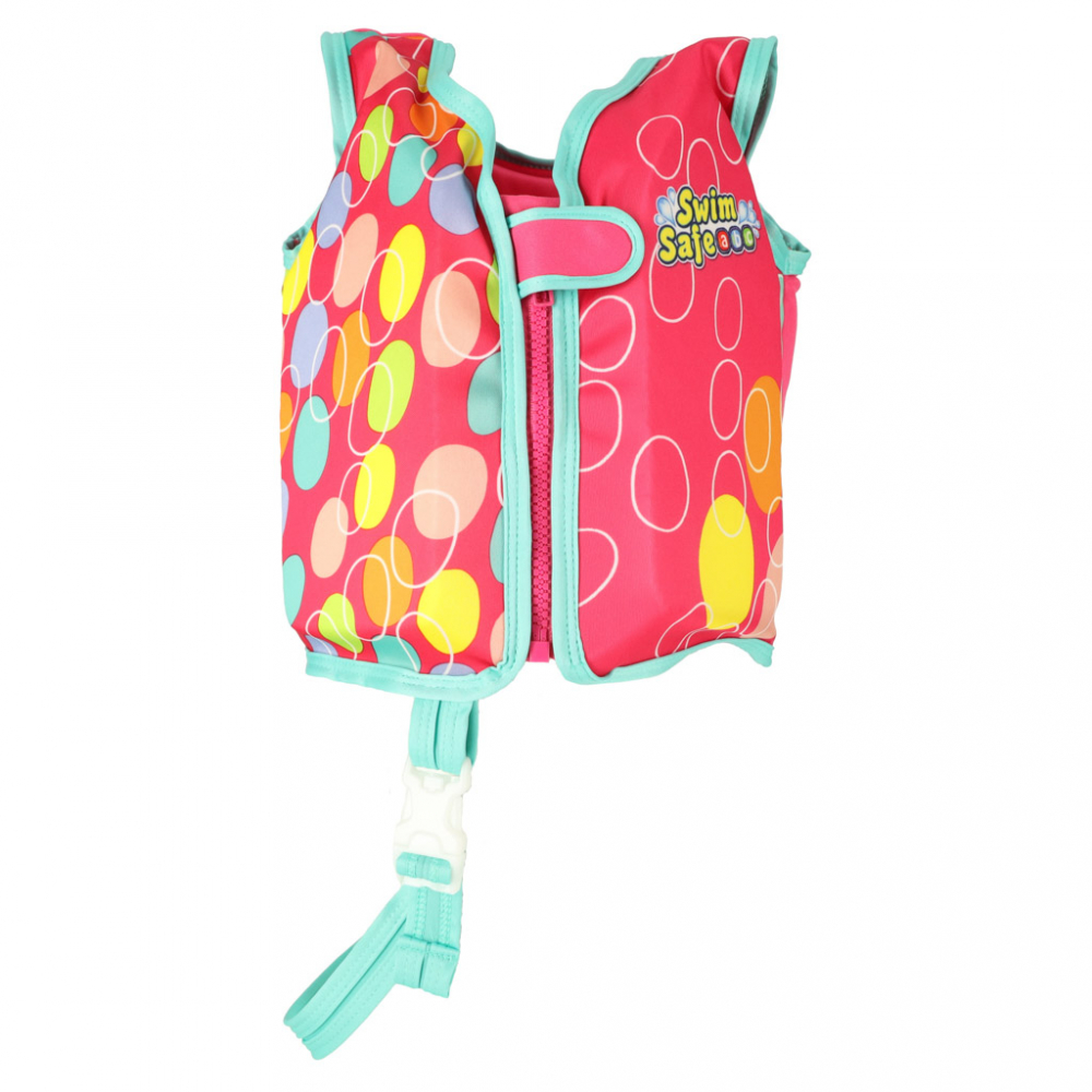 Vesta Inot Copii Bestway Pink, UPF 50+, Marime ML - imagine 2