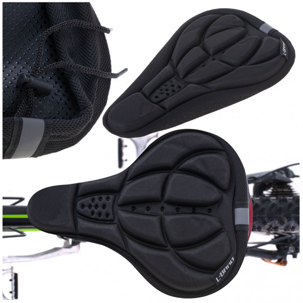 Husa Să Bicicletă 3D cu Gel - Ikonka