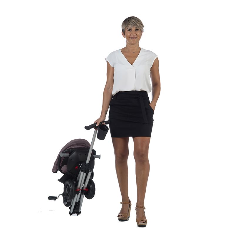 Tricicleta Qplay Nova Ultrapliabila, Aluminiu