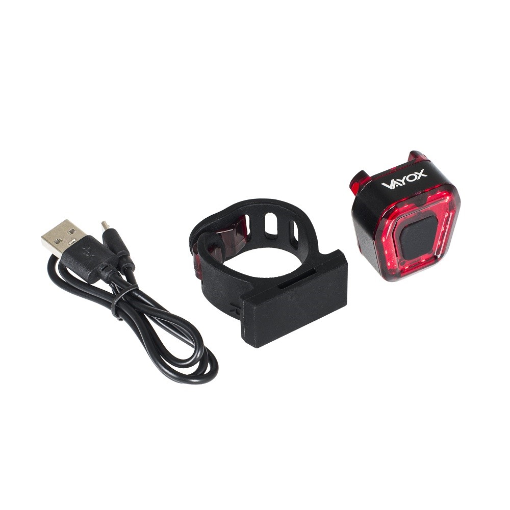 Stop Bicicleta Ikonka LED USB, 100 Lumeni, Rezistent la Apă - imagine 5