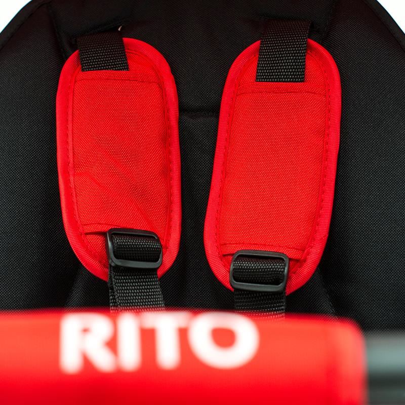 Tricicleta Qplay Rito+ Rosu, Pliabila, cu Spatar Recliner - imagine 4
