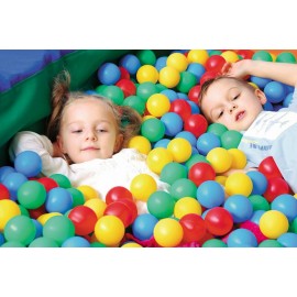 Set 500 Bile Piscină Moje Bambino, Culoare Asortată - imagine 3