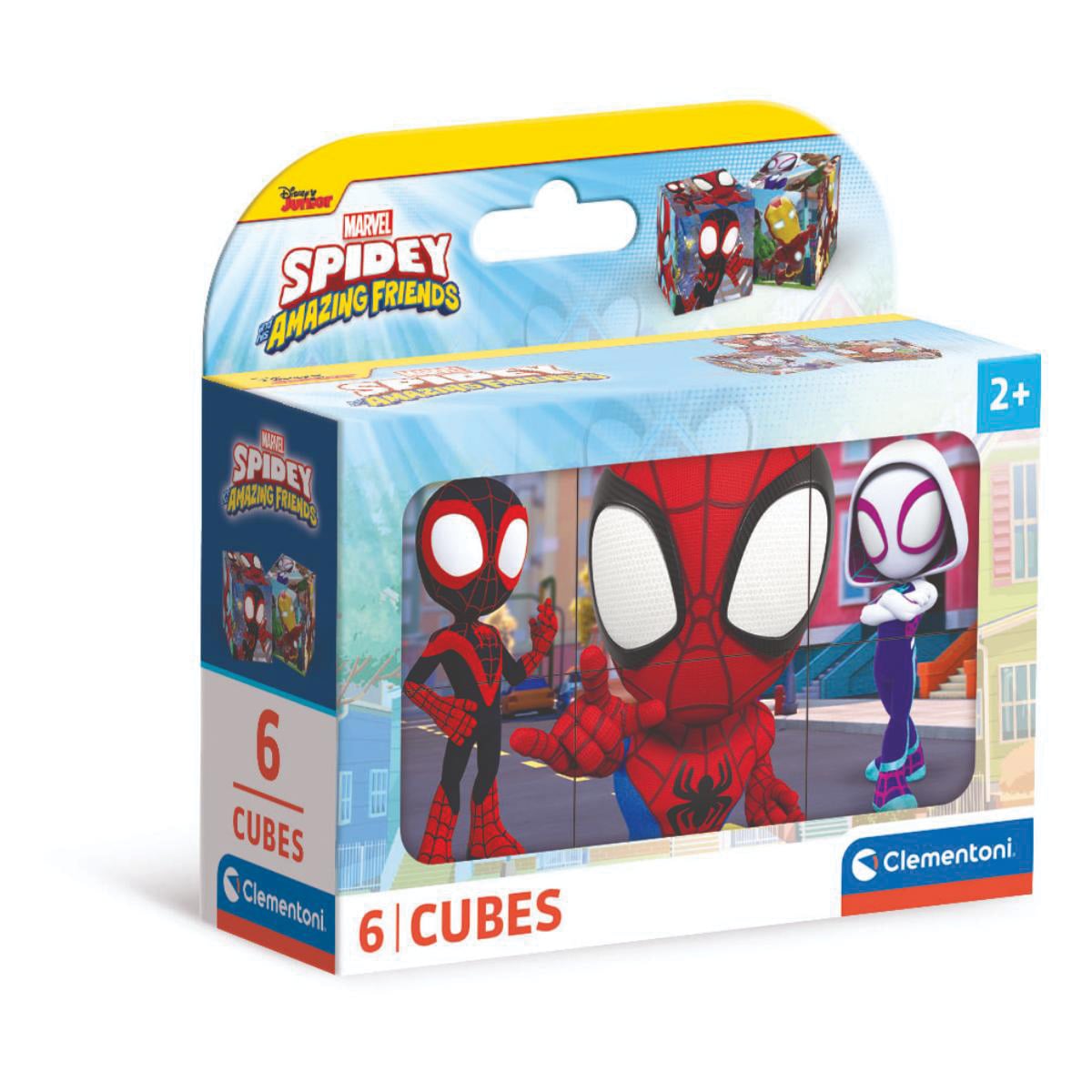Puzzle Clementoni Spidey 6 Cuburi
