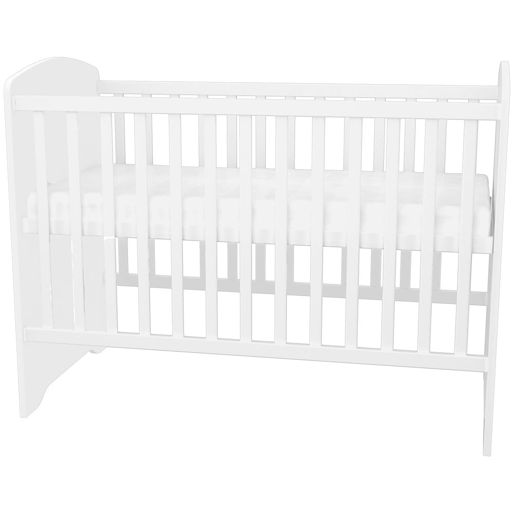 Patut Hubners Matei 120x60 Alb cu Sertar - imagine 4